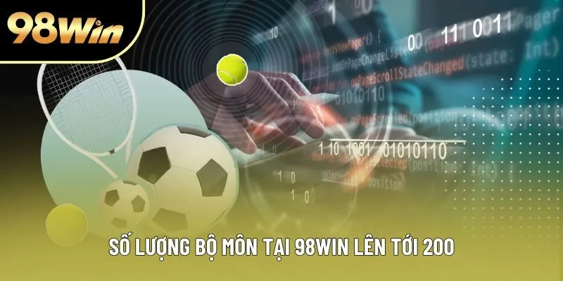 Thể thao 98WIN đang cung cấp dịch vụ với hơn 200 bộ môn Thể thao 98WIN đang cung cấp dịch vụ với hơn 200 bộ môn