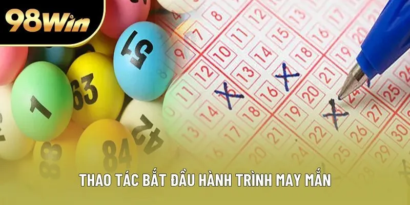 Thao tác bắt đầu hành trình may mắn Thao tác bắt đầu hành trình may mắn